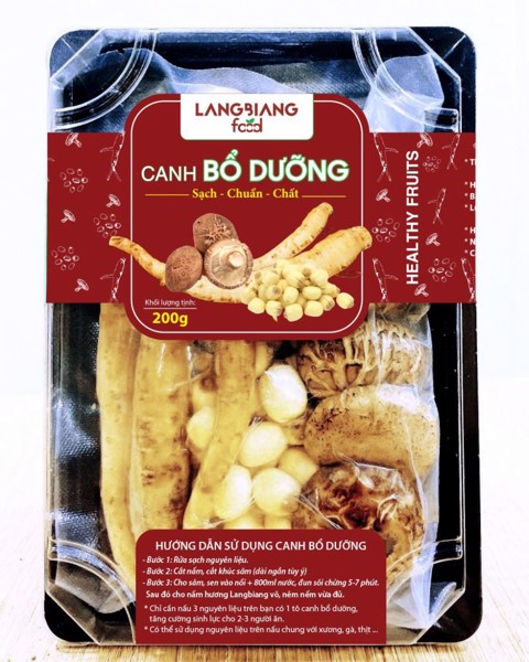 Combo canh bổ dưỡng Langbiang Food 200g - phục hồi sức khỏe