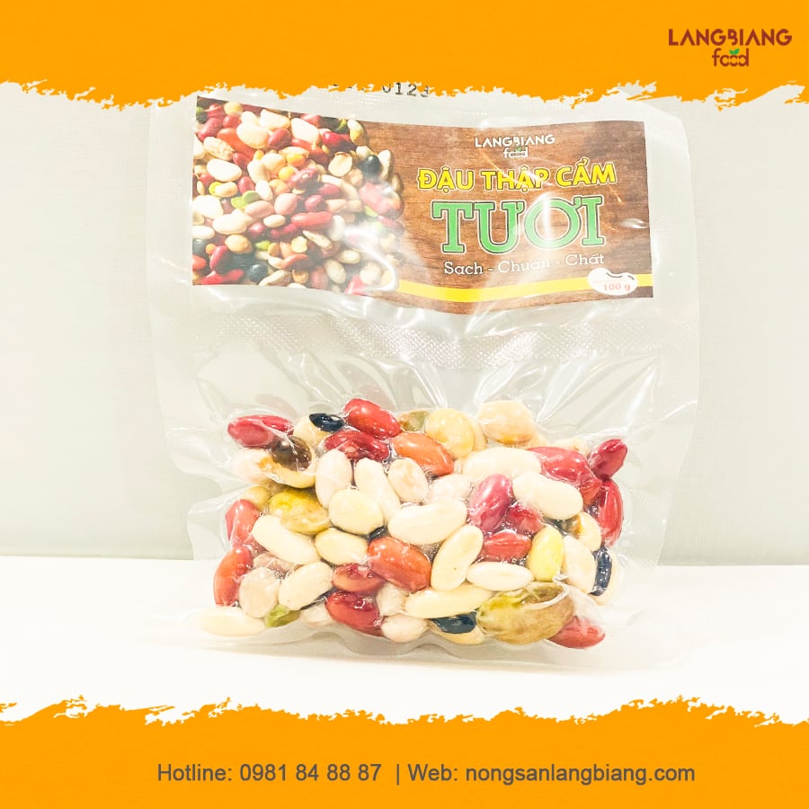 Đậu thập cẩm tươi Langbiang Food 100g