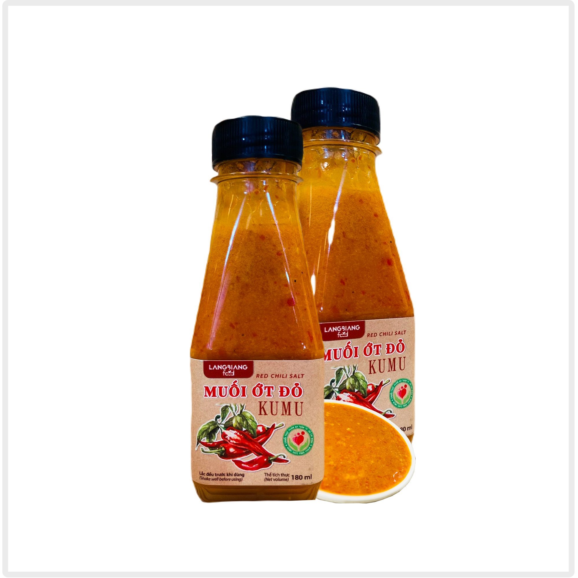 Muối ớt đỏ KUMU, 180g