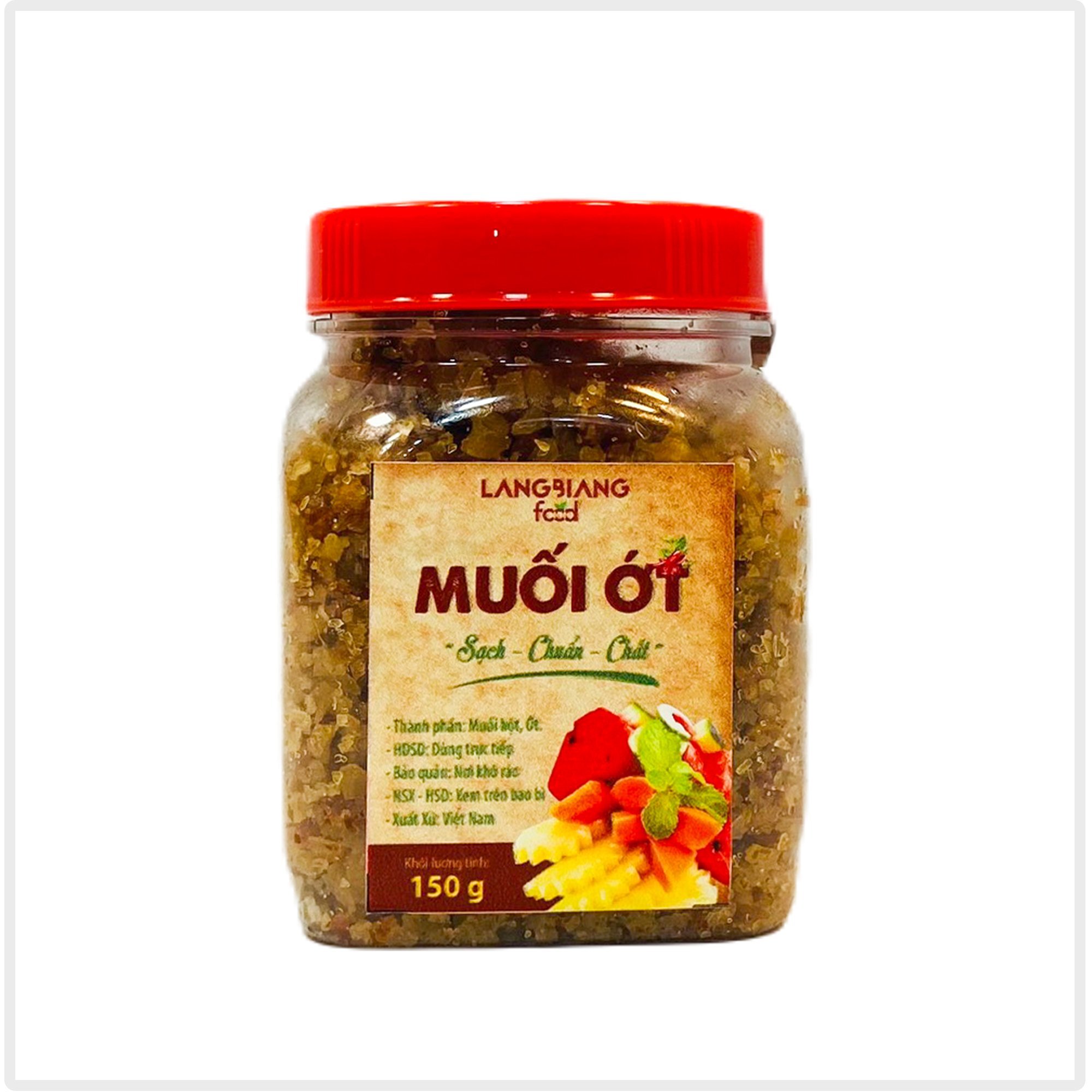 Muối Ớt langbiang Food Hũ 150g